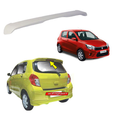 Roof Spoiler for Maruti Suzuki Celerio 2014+, Color - BLAZING RED, AGMSC392RS