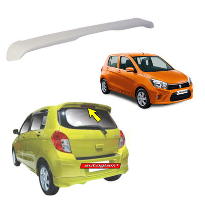 Roof Spoiler for Maruti Suzuki Celerio 2014+, Color - LUCENT ORANGE, AGMSC394RS