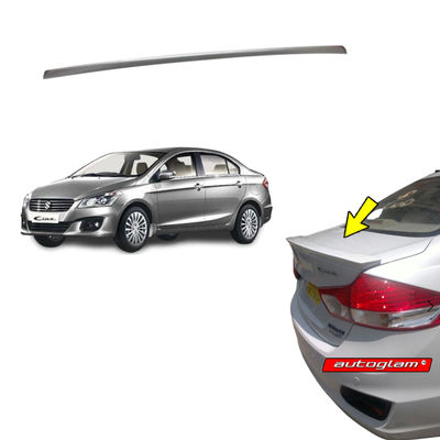 Maruti Suzuki Ciaz 2014-2018 Lip Spoiler, Color - METALLIC SILKY SILVER, AGMSC14LSSS