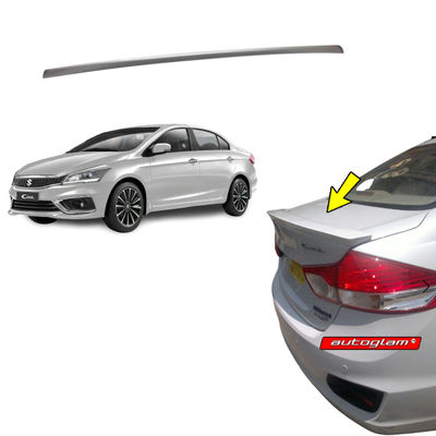 Maruti Suzuki Ciaz 2018+ Lip Spoiler, Color - PEARL SNOW WHITE, AGMSC18LSSW