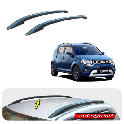 FRP Roof Rails for Maruti Suzuki Ignis Color - Grey, AGMSI330RR