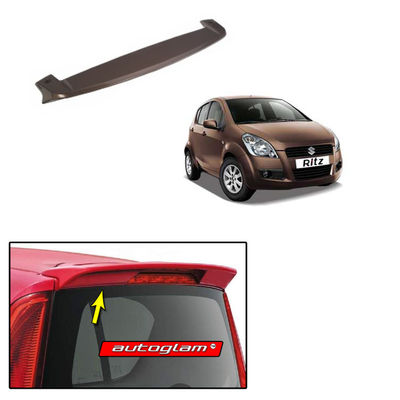 Roof Spoiler for Maruti Suzuki Ritz 2009-2012, Color - BAKERS CHOCOLATE, Latest Style, AGMSR09RSBC