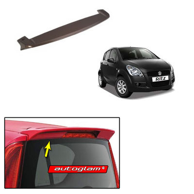 Roof Spoiler for Maruti Suzuki Ritz 2009-2012, Color -MIDNIGHT BLACK, Latest Style, AGMSR09RSMB