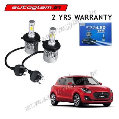 Maruti Suzuki Swift 2018+ H4 LED Kit 50W 6000K with 2 Years Warranty, AGMSS18LED