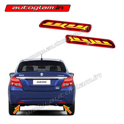 Maruti Suzuki Swift Dzire  2017+ LED Rear Reflector, AGMSWSD14LR