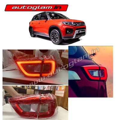 Maruti Suzuki Brezza 2016-20 OEM Style LED Tail Lights, AGMSBT333