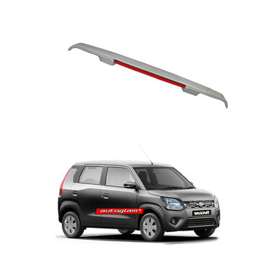 Roof Spoiler with LED Light Maruti Suzuki WagonR 2019+ Models, Color - MAGMA GREY, AGMSWRSAMG