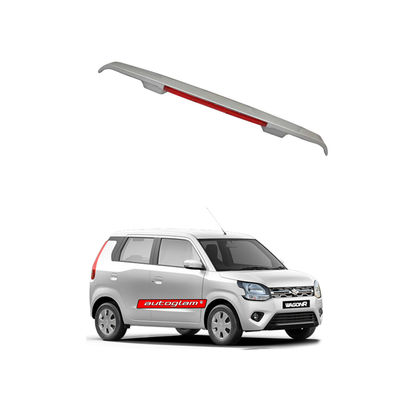 Roof Spoiler with LED Light Maruti Suzuki WagonR 2019+ Models, Color - SUPERIOR WHITE, AGMSWRSASW