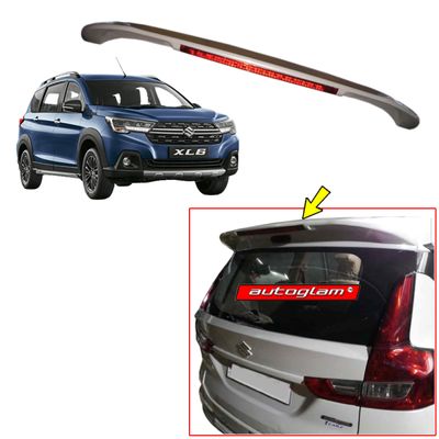 Roof Spoiler with LED Light for Maruti Suzuki XL6 2019+, Color - NEXA BLUE, AGMXL6NBL