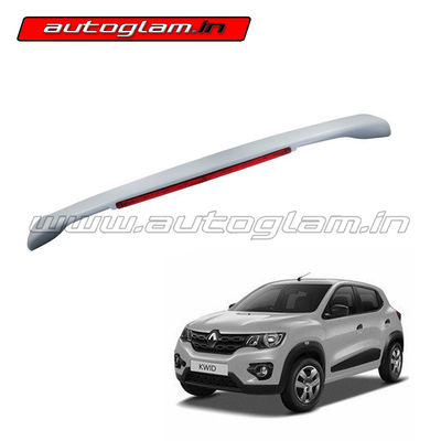 AGRK14RS, ROOF SPOILER FOR RENAULT KWID, COLOR - MOONLIGHT SILVER