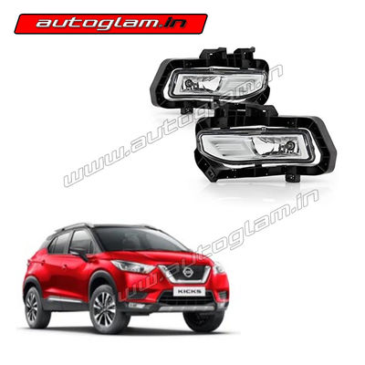 Nissan Kicks OEM type car fog lamp kit with cover, AGNK31FL