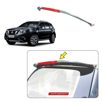 Roof Spoiler with LED Light for Nissan Terrano, Color - SAPPHIRE BLACK, AGNTRSSB2