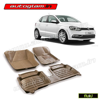 AGVWP21BG, 5D MATS FOR VOLKSWAGEN POLO ALL MODELS, Color - BEIGE, High Quality Product!