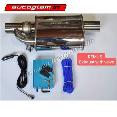 Remus Single Valve Exhaust for all Cars, AGPE369BE3