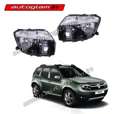 AGRD14HAB, RENAULT DUSTER 2014-16 MODELS HEADLIGHT ASSEMBLY - BOTH SIDE (Right+Left)