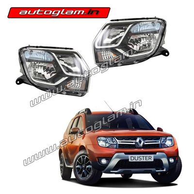 AGRD16HAB, RENAULT DUSTER 2016+ MODELS HEADLIGHT ASSEMBLY - BOTH SIDE (Right+Left)