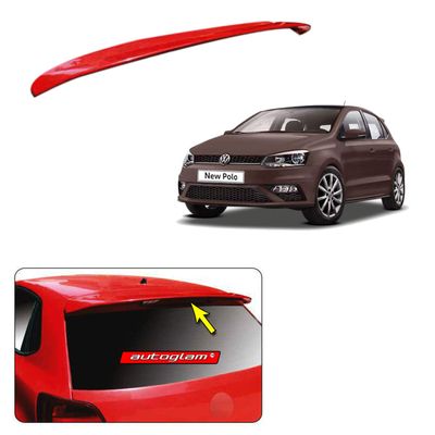 Roof Spoiler for Volkswagen Polo, Color - TOFFEE BROWN, AGVWPRSTB