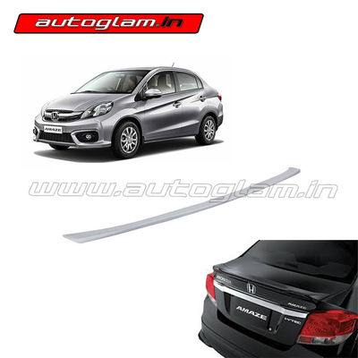 Lip Spoiler for Honda Amaze 2013-2018 all Models, Color - Silver Metallic, AGHA46LS