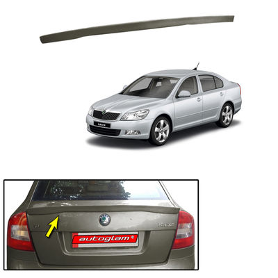 Skoda Laura 2010-2014 Models Lip Spoiler, Color - BRILLIANT SILVER, AGSL14LSBS