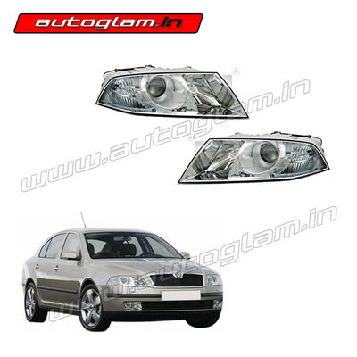 AGSL2OHLB, Skoda Laura 2007-09 Model Original Headlight Assembly - Both Side (R&L)