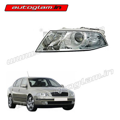 AGSL2OHLL, Skoda Laura 2007-09 Model Original Headlight Assembly - Left Side