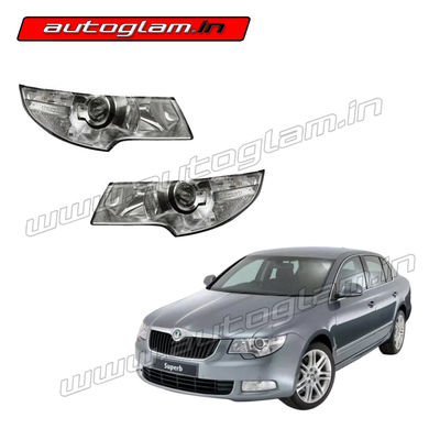 AGSS1OHLB, Skoda Superb 2009-13 Model Original Headlight Assembly -Both Side (R&L)