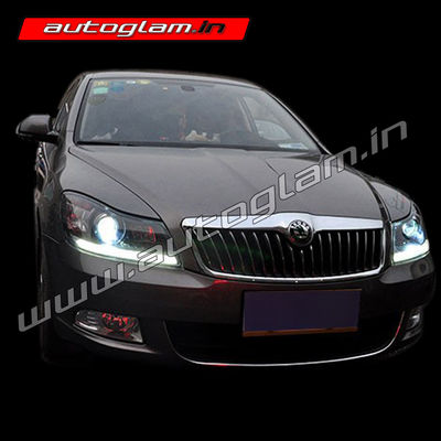 Skoda Laura 2009-14 AUDI Style HID Projector Headlights, AGSL920HL