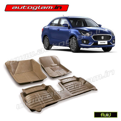 AGMSSD26BG, 5D MATS FOR MARUTI SUZUKI DZIRE NEW MODEL, Color - BEIGE, High Quality Product!