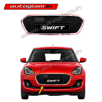 Maruti Suzuki Swift 2018+ Grill Chrome Cover , AGMSS401CG