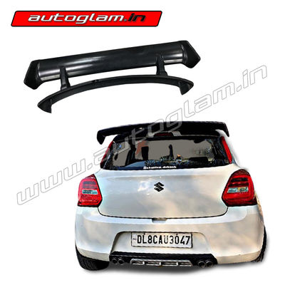 Monster Spoiler for Maruti Suzuki Swift 2018+ Models, Color - Matte Black, AGMSS18MRS