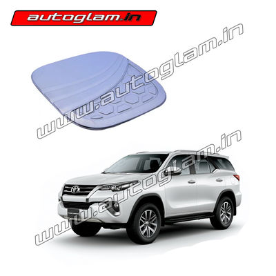 AGTF20TC, CHROME TANK COVER FOR TOYOTA FORTUNER 2016+ MODELS