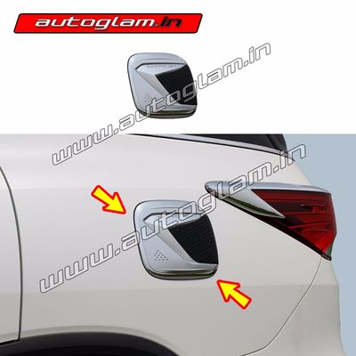 AGTF24TC, CHROME TANK COVER FOR TOYOTA FORTUNER 2016+ MODELS