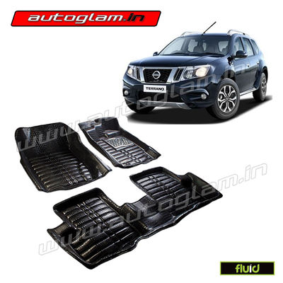 AGNT32BL, 5D MATS FOR NISSAN TERRANO ALL MODELS, Color - BLACK, High Quality Product!