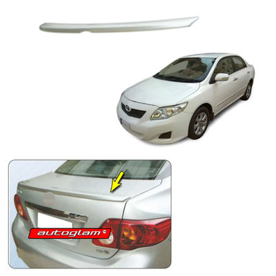 Lip Spoiler for Toyota Corolla Altis 2008-2011, Color - SUPER WHITE, AGTCA11LSSW