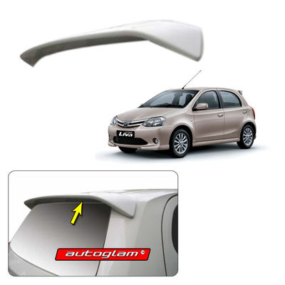 Roof Spoiler for Toyota Etios Liva 2011-2016, Color - HARMONY BEIGE, AGTEL11RSHB