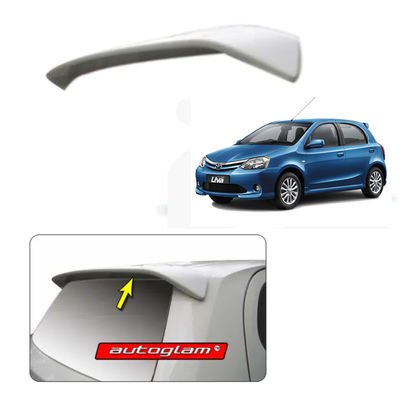 Roof Spoiler for Toyota Etios Liva 2011-2016, Color - SB BLUE, AGTEL11RSSBB