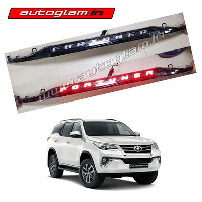 Toyota Fortuner 2016+ Dicky Plate Rear Trunk Garnish, AGTF16DP