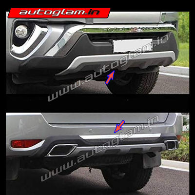 Toyota Fortuner 2016-2020 Front and Rear Bumper Diffuser, AGTF239RD