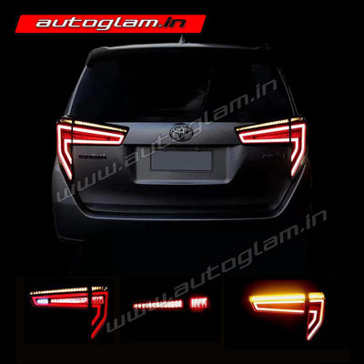 Toyota Innova Crysta 2016-2020 Models LED Tail Lights, AGTIC633TL