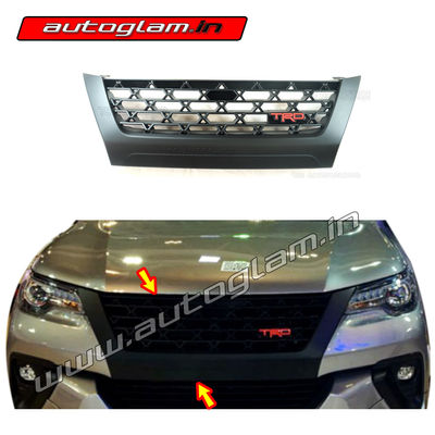 Toyota Fortuner 2016+ Front Grill TRD Style for all Models, AGTF60FG