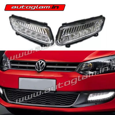 Volkswagen Polo 2010-2020 Fog Lamp LED DRL, AGVWP030D