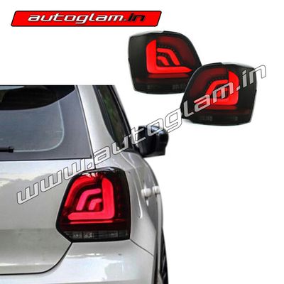 Volkswagen Polo 2010-19 LED Tail Lights - SMOKE Color, AGVWP904TL