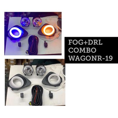 Maruti Suzuki WagonR 2019-20 Fog Light With LED DRL Set of- 2, AGMSC114DRL