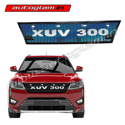 Mahindra XUV300 2019+ Front Alpha Grill with 4 LED, AGXUV300FG