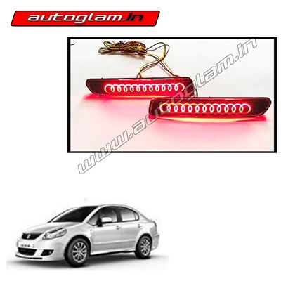 Maruti Suzuki SX4 LED Rear Reflector Light, Set of 2 X Pcs AGMSLEDR33