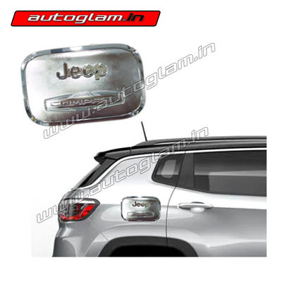 AGJC77CA, Jeep Compass Chrome Fuel Tank Cover