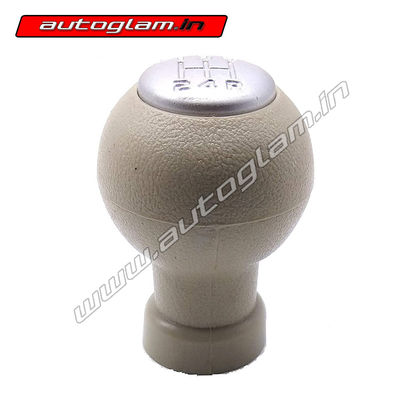 Universal Beige Gear Shift Shifter KNOB Lever Compatible with SX4, AGUBGKCS4