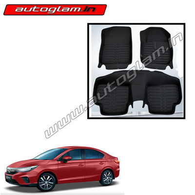 Honda City 5D Mats with Velcro, AGHCSMWV51