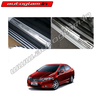 Honda City 2014-16 Door Sill Plates, Set of 4 X Pcs, AGHCDSPK35