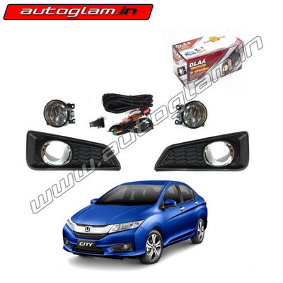 Honda City 2014-16 Fog Lamps Ivtec & Idtec with wiring Kit & SWITCH, AGHCFLWK34